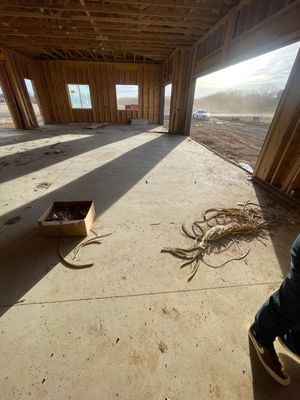 Multi-Bay Garage Concrete Coating and Floor Refinishing in South Dakota