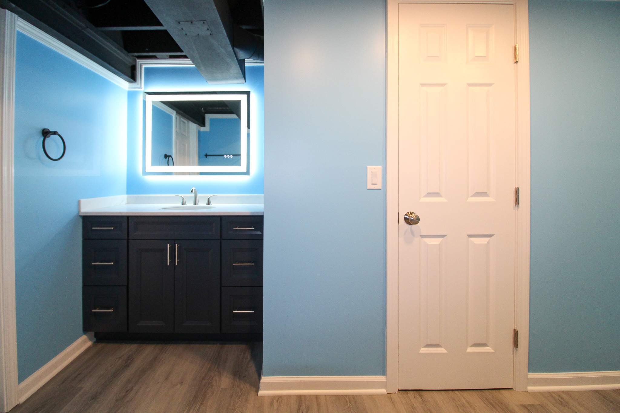 Basement Bathroom Remodel by Ivy Lea Construction