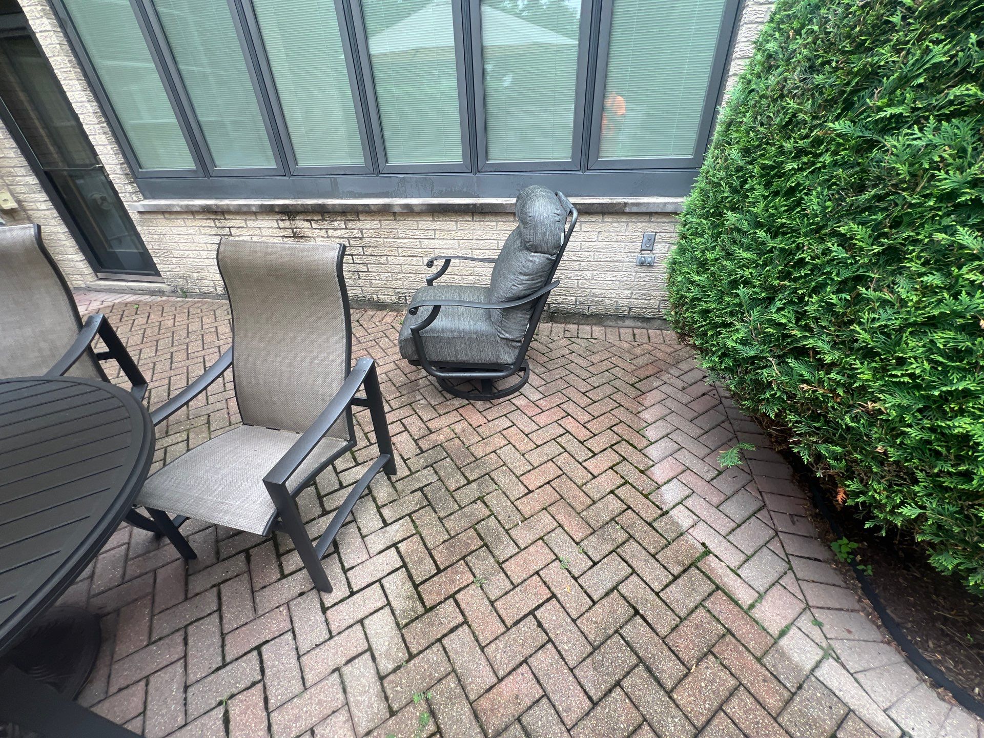 Brick paver clean, sand and seal.  using Surebond SB-1300 by Northern Power Washing LLC.