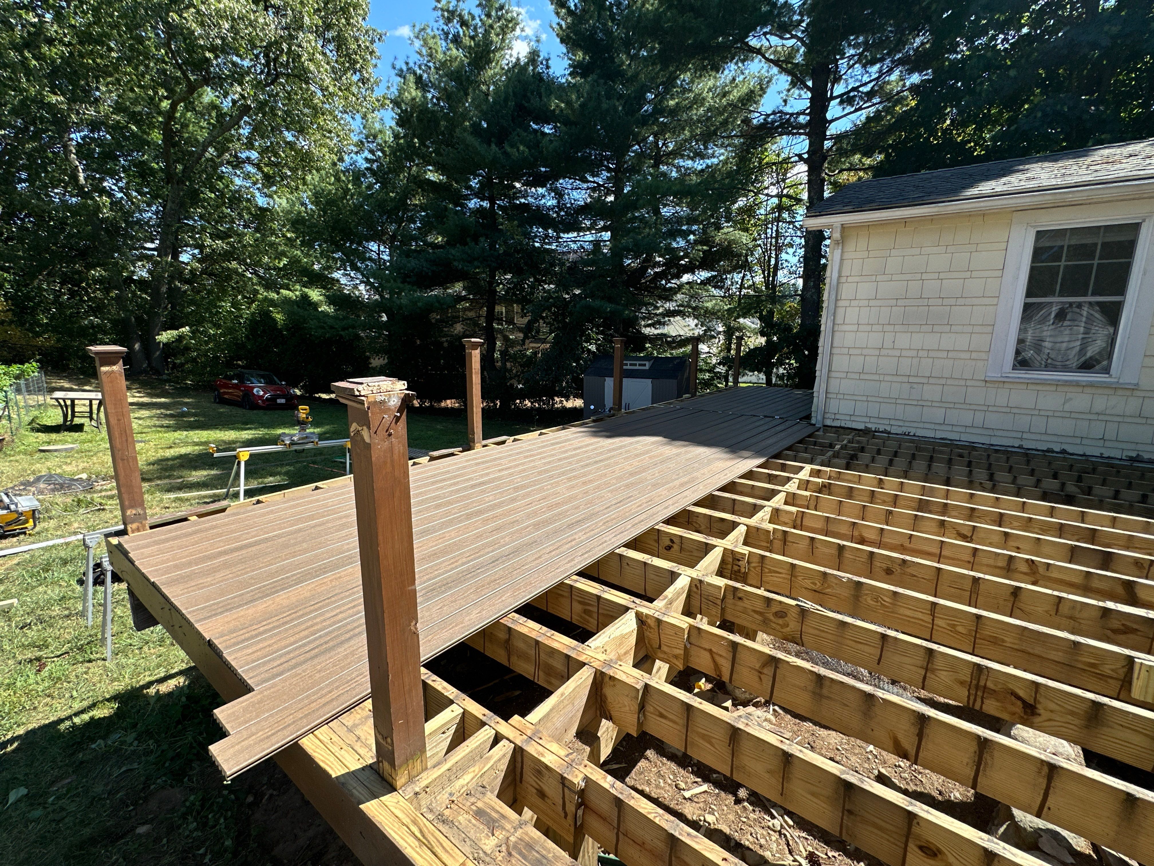 Deck Refacing (Resurfacing) Project by UBrothers Construction