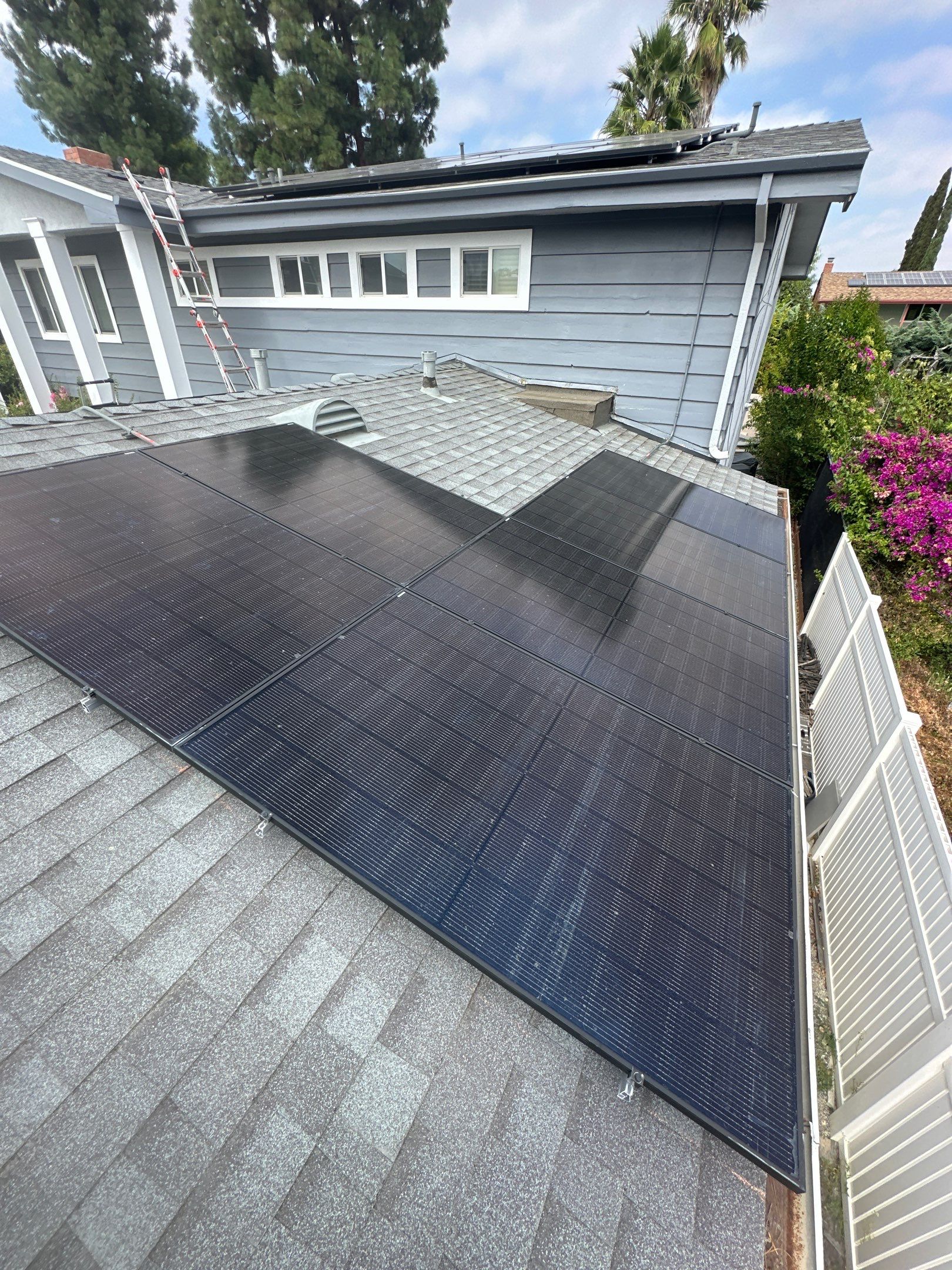 Residential Solar Energy System Installation with CertainTeed 440W Panels in Los Angeles by AWS Solar