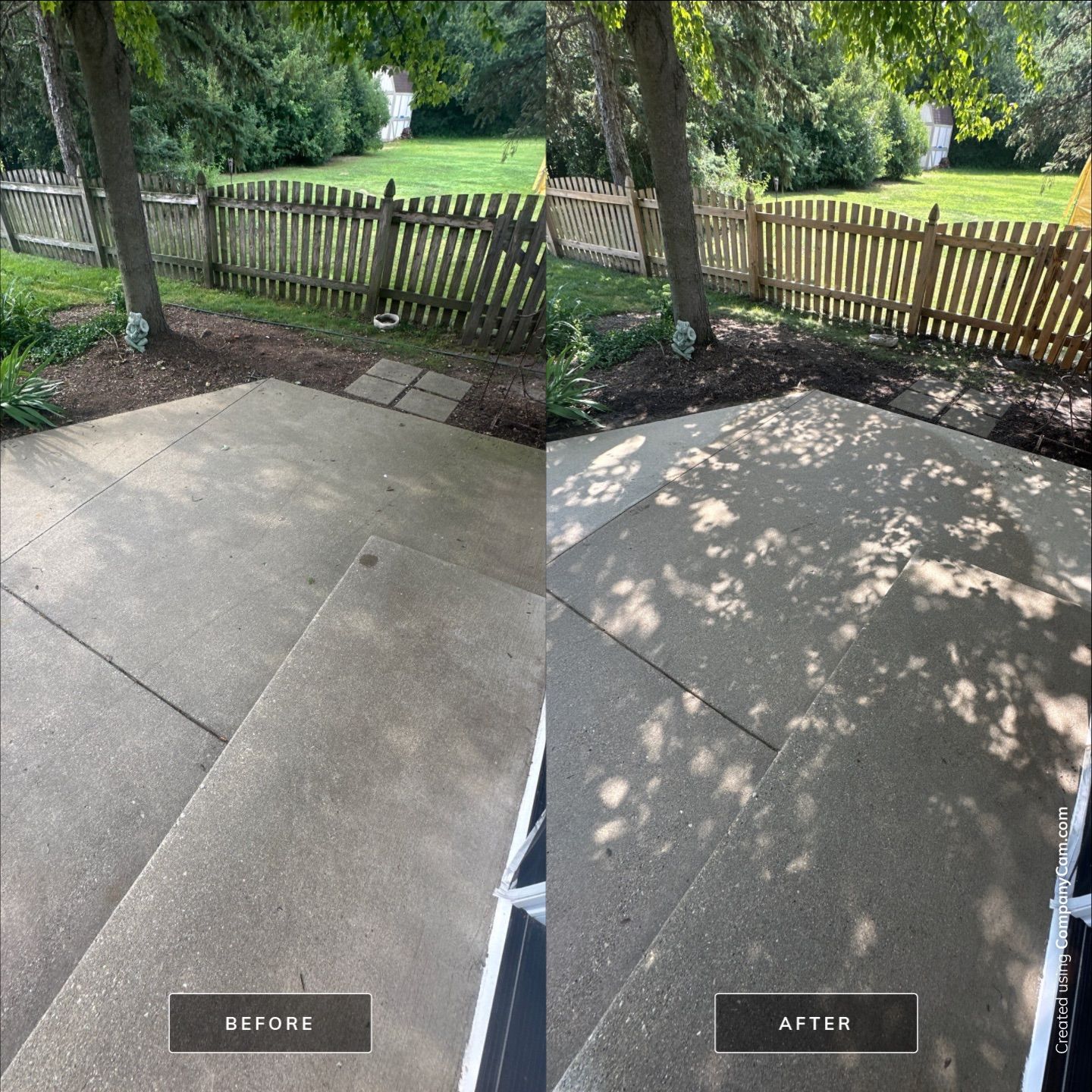 Project in Vernon Hills by Simmons Power & Soft Washing