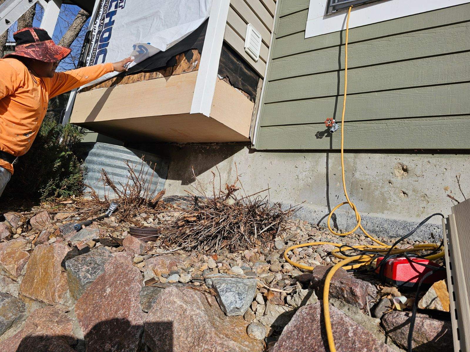 Hail Damage happens in Colorado  by 1st choice windows and siding