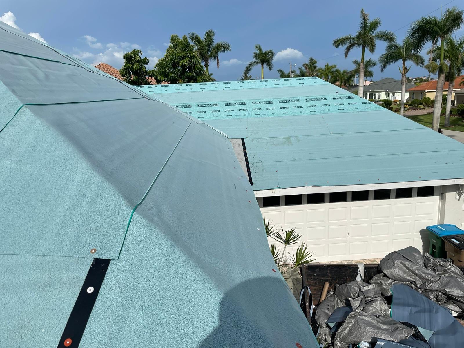 SW Cape Coral Stone Coated Steel Roof Installation by Four Peaks Roofing