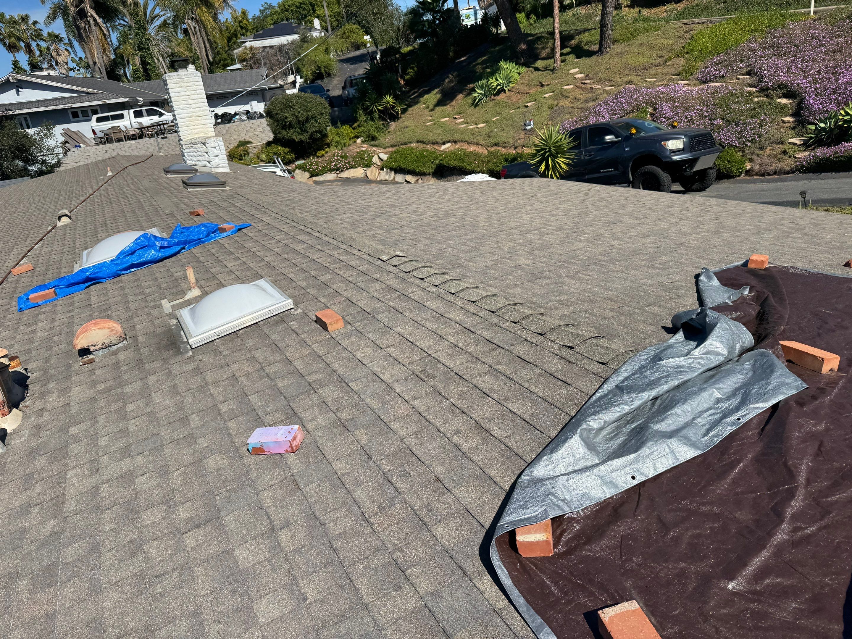 Vista, CA Deferred Roof Replacement Leak Repair & Skylight Replacemen by Zenith Roofing Services