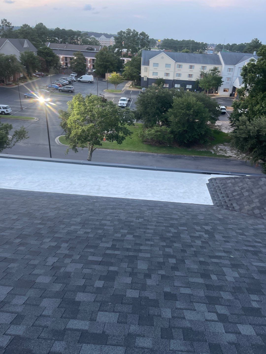 Commercial Roofing Installation using Roof Replacement by American Roofing & Construction LLC