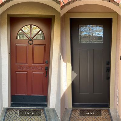 Therma Tru Entry door and 2 cutom interior Tru Stile Doors