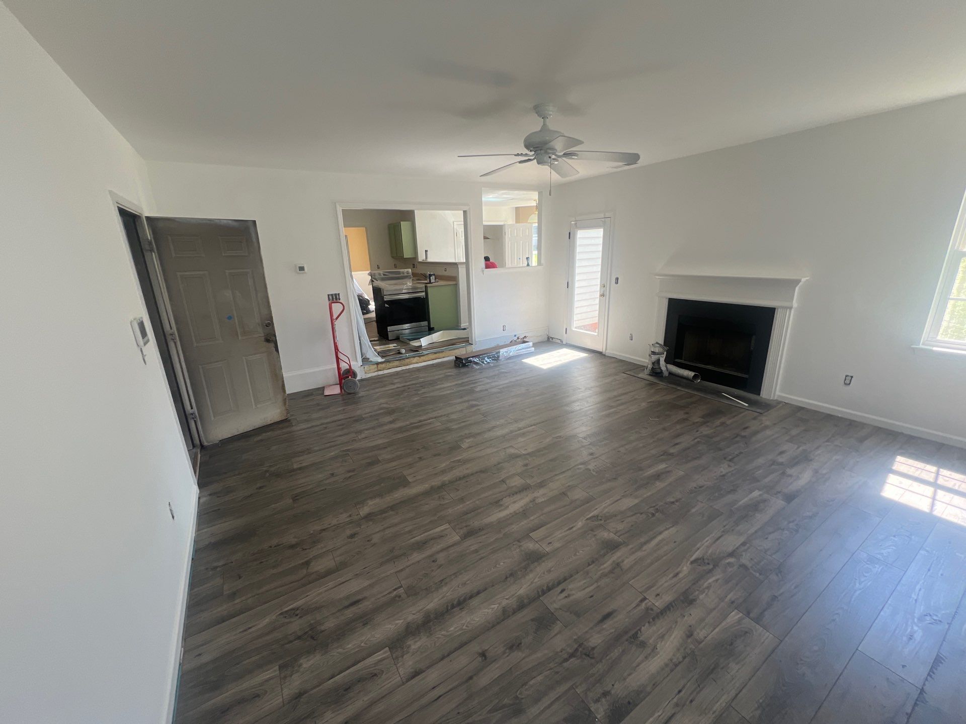 Fire Damage progress by Property Builders LLC