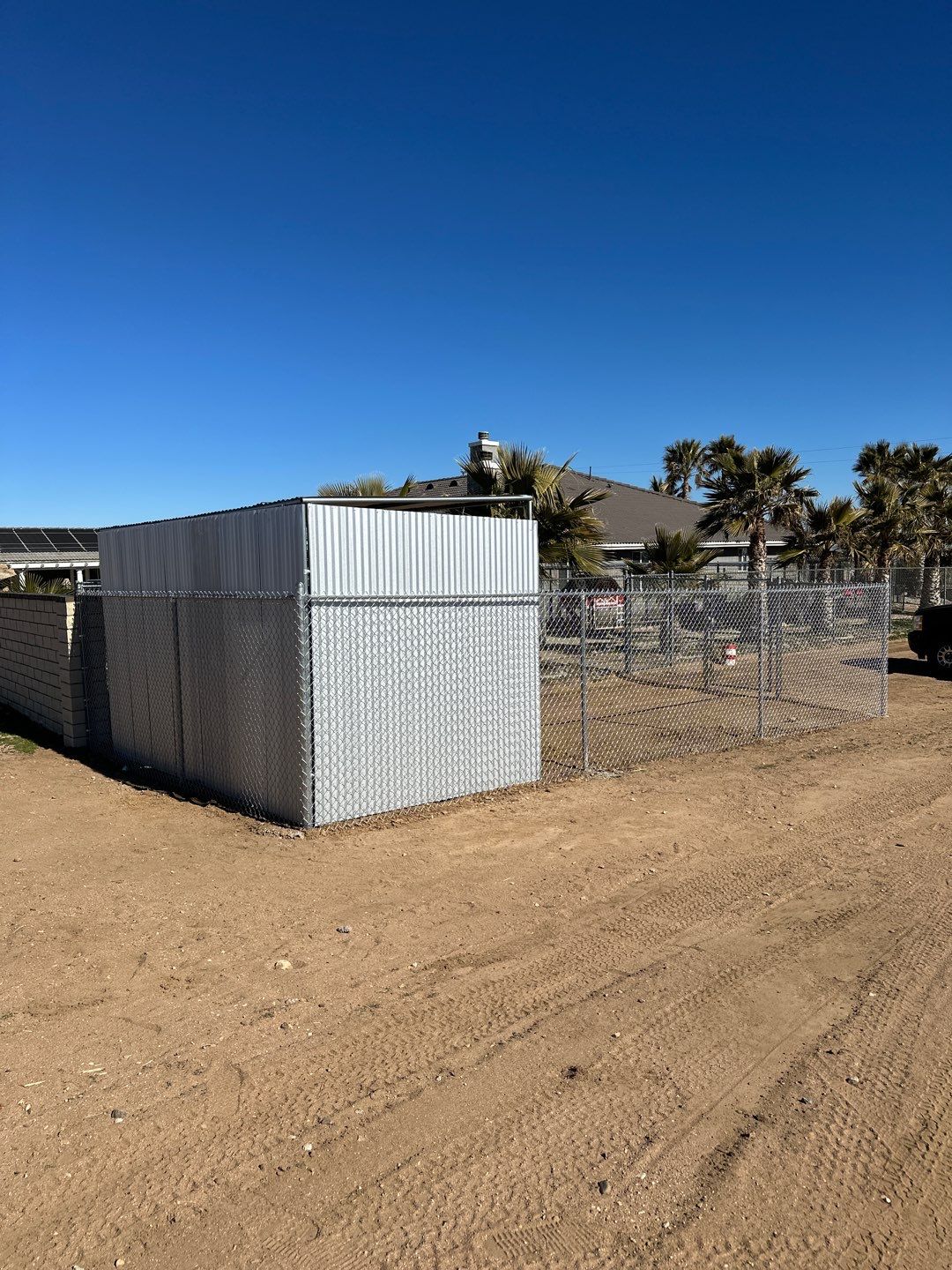 Llama Enclosure  by Fence Guys Inc. 