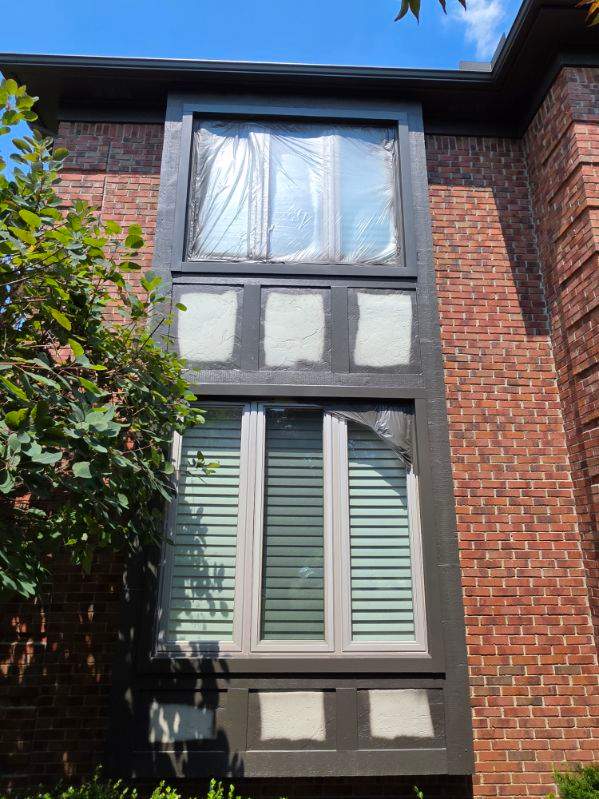 Exterior Painting and Tudor Trim Refresh in Rochester by Top Shelf Painter
