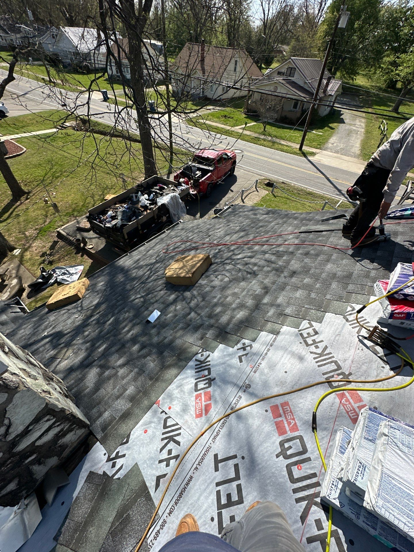 Roof Replacement - GAF HZD in Pewter Grey  by Peak 2 Peak Services LLC