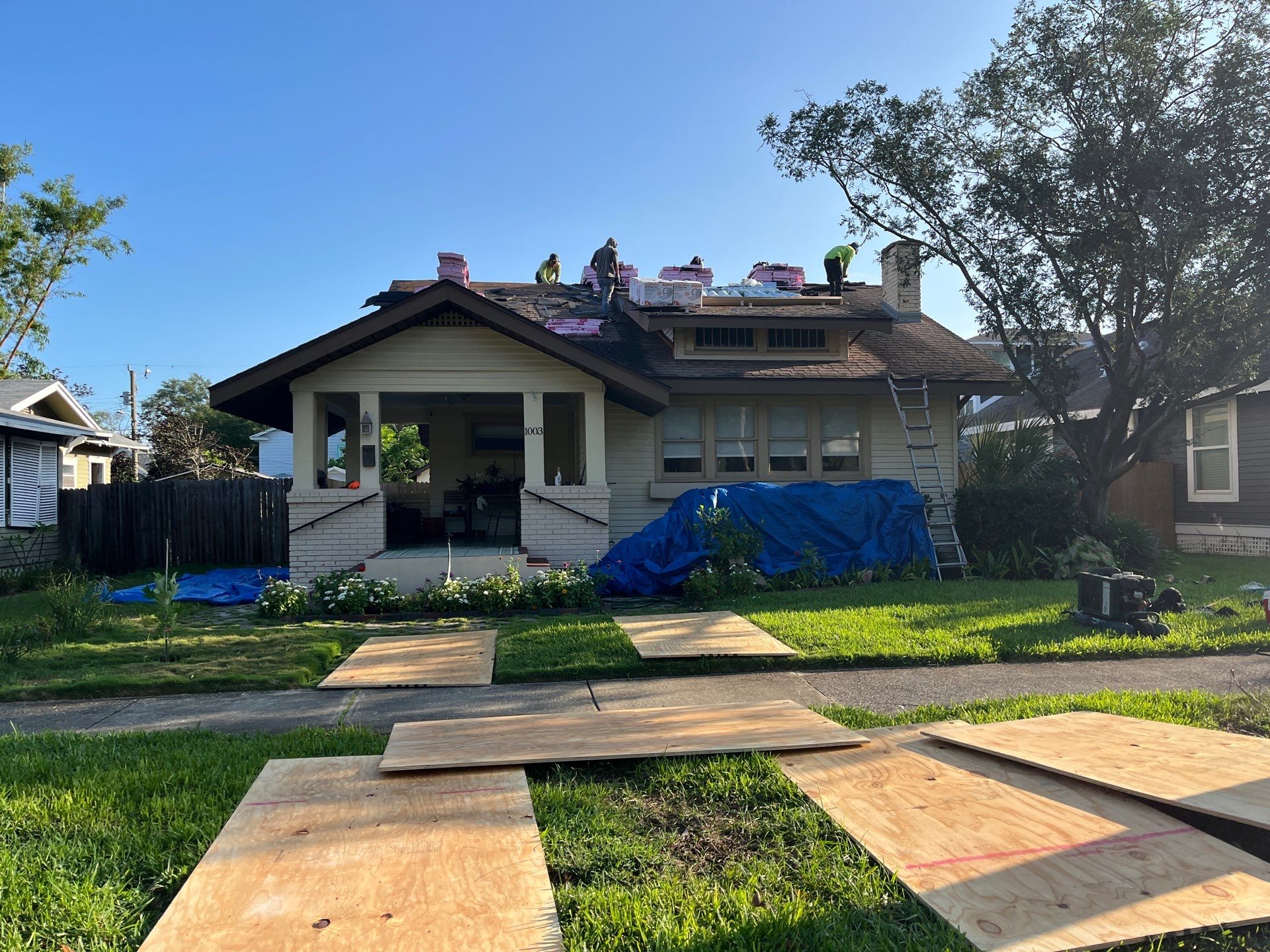 Project in St. Petersburg 33704 by Mitchell Roofing Company LLC 