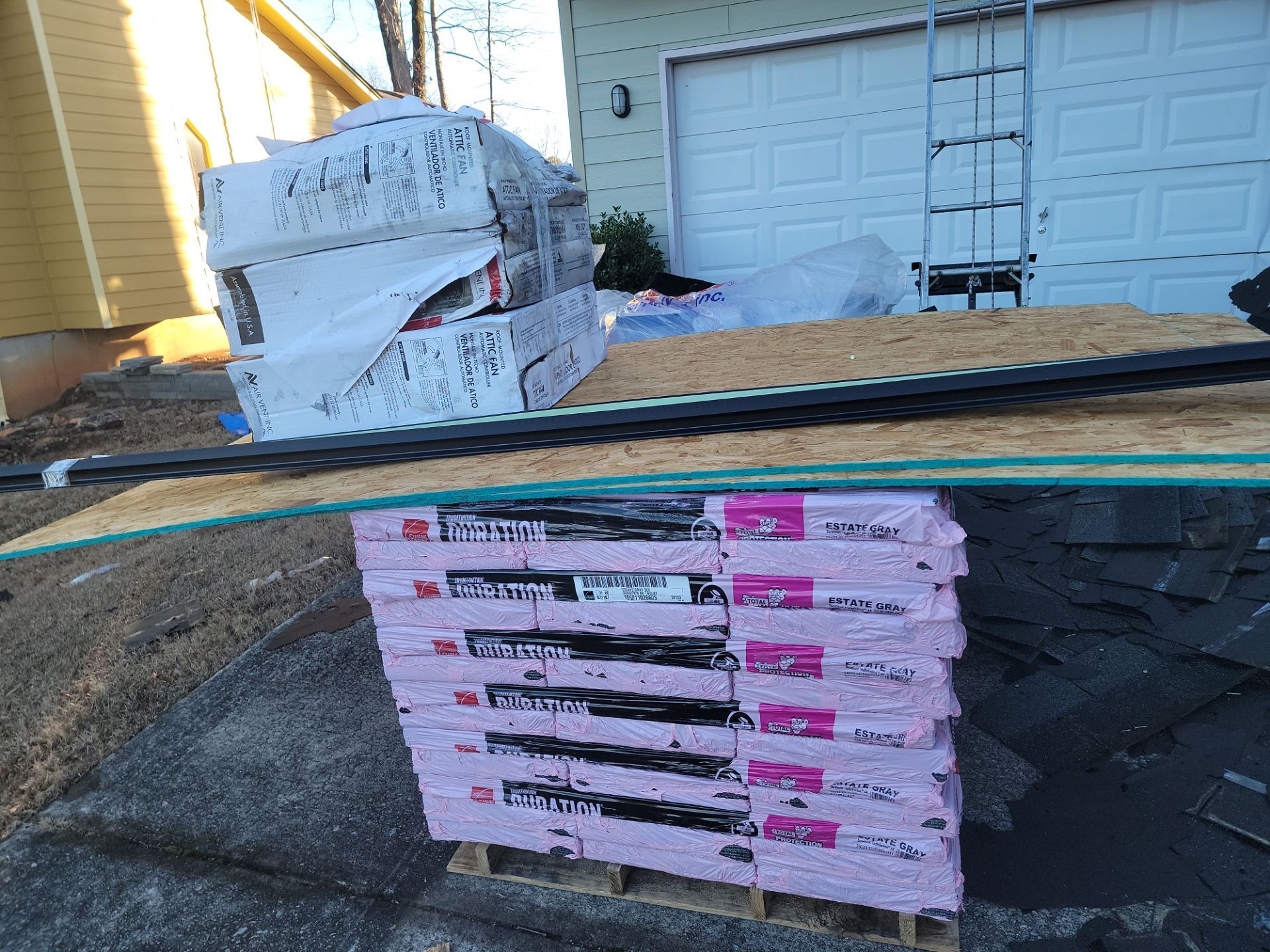 Residential Roofing Installation using Owens Corning by Inspector Roofing and Restoration