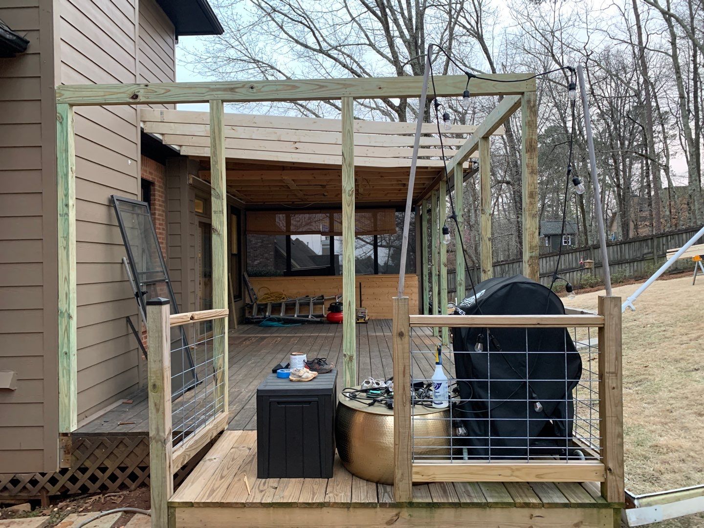 Lake Crest Circle - Roof and Deck Installation  by Pillar and Pine
