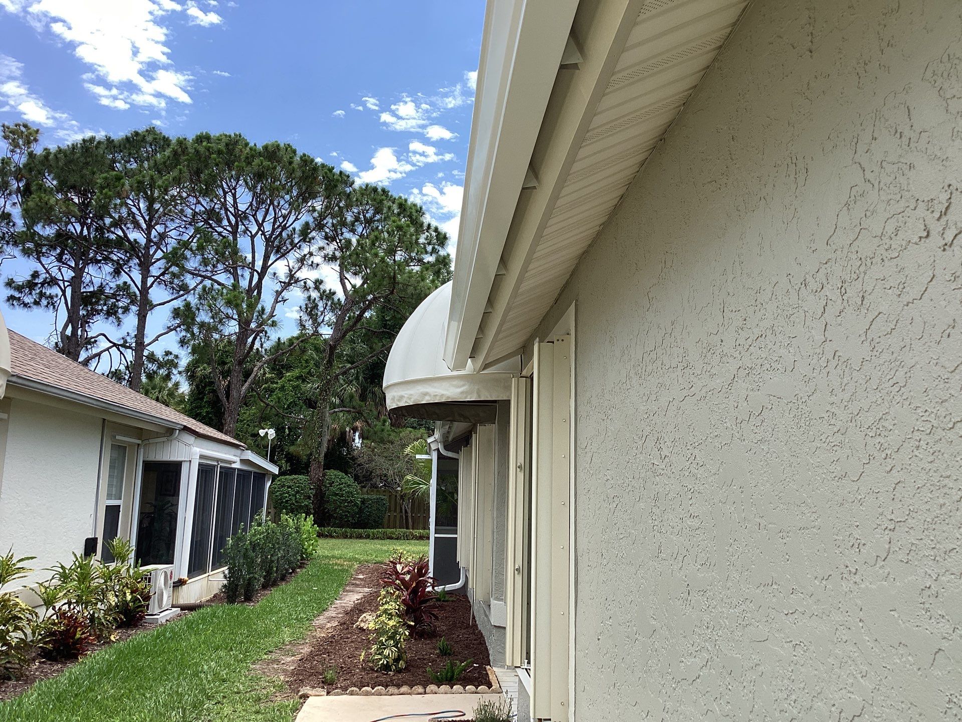 Gutter Installation Project in Estero FL by Gutter Professors