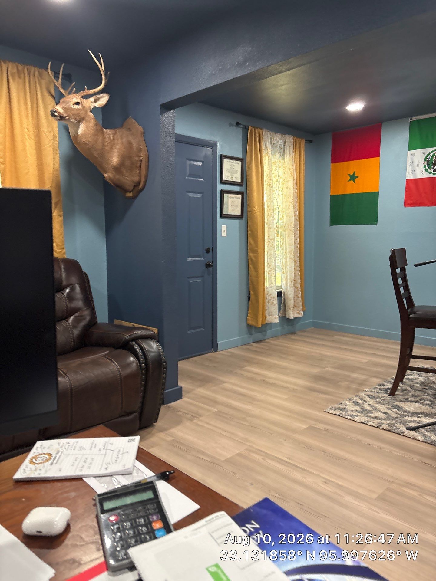 Professional Home Office and Podcast Studio Renovation in Campbell by CompanyCam Sales Demo