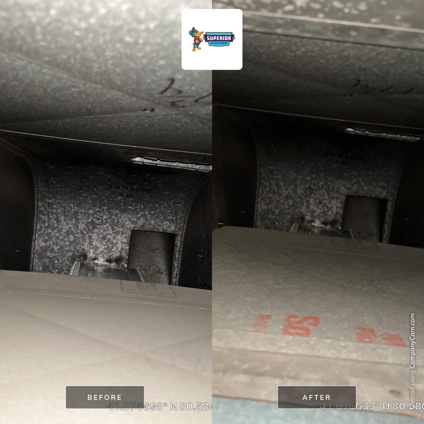 Air Duct Cleaning With a Vacuum Truck in Campbell, OH by Superior Air Duct Cleaning