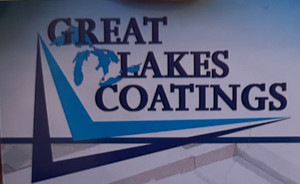 Logo for Great lake's coatings llc