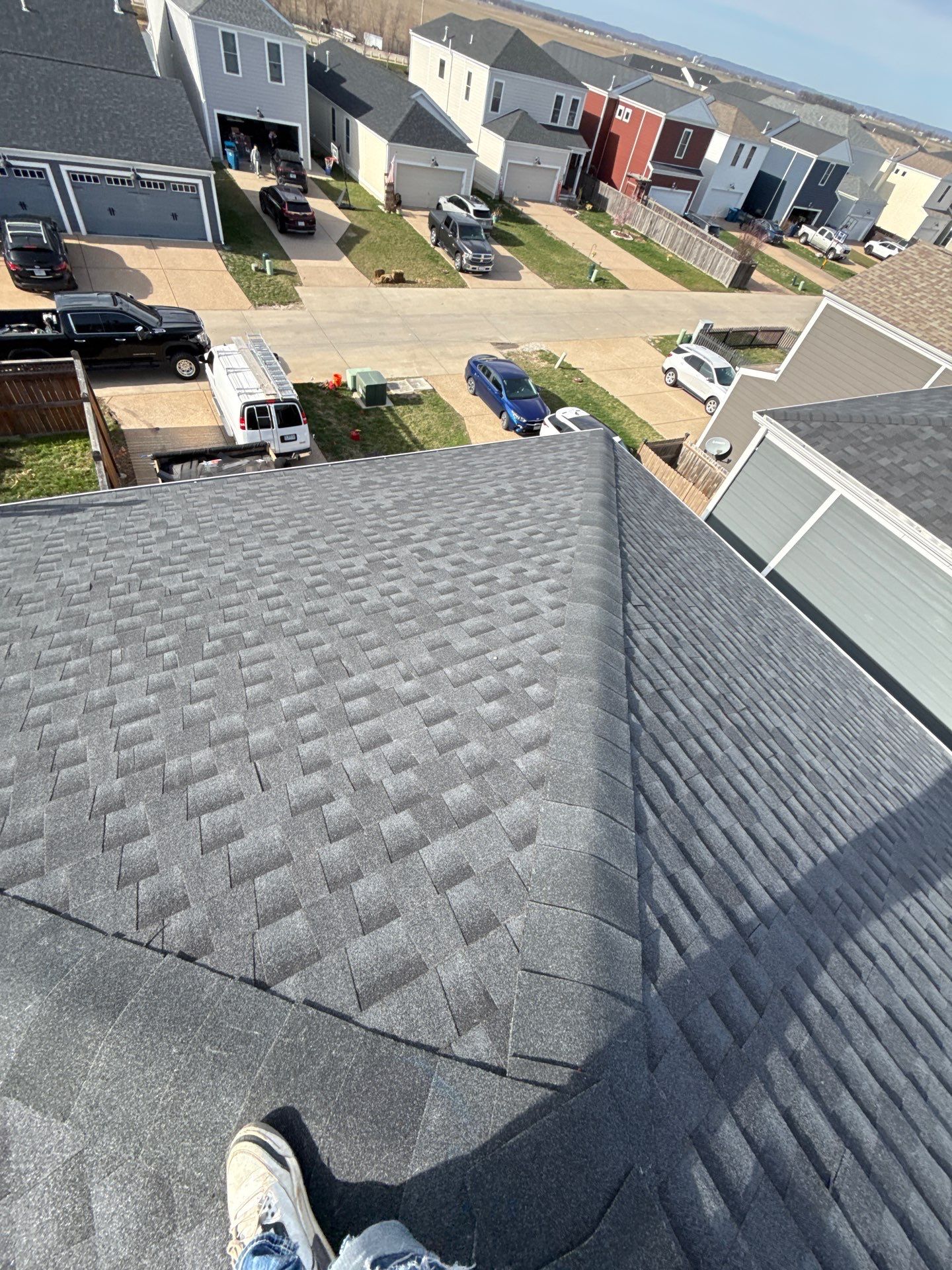 Complete Roof and Siding Replacement for Hail Damage in New Town, St. Charles by Acute Roofing And Exteriors 