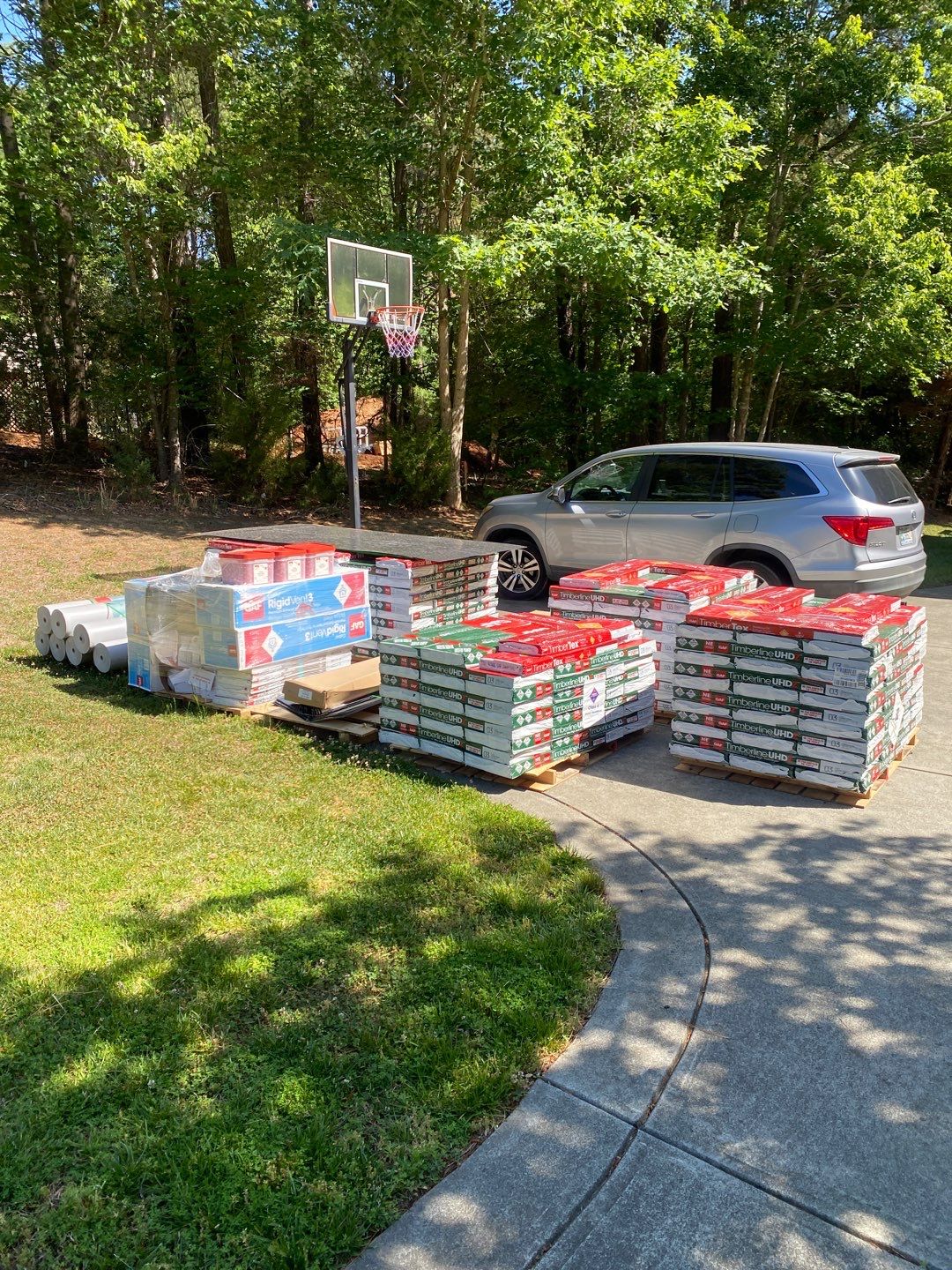 Project in Wake Forest - Timberline UHDZ Charcoal by Pro Performance Roofing