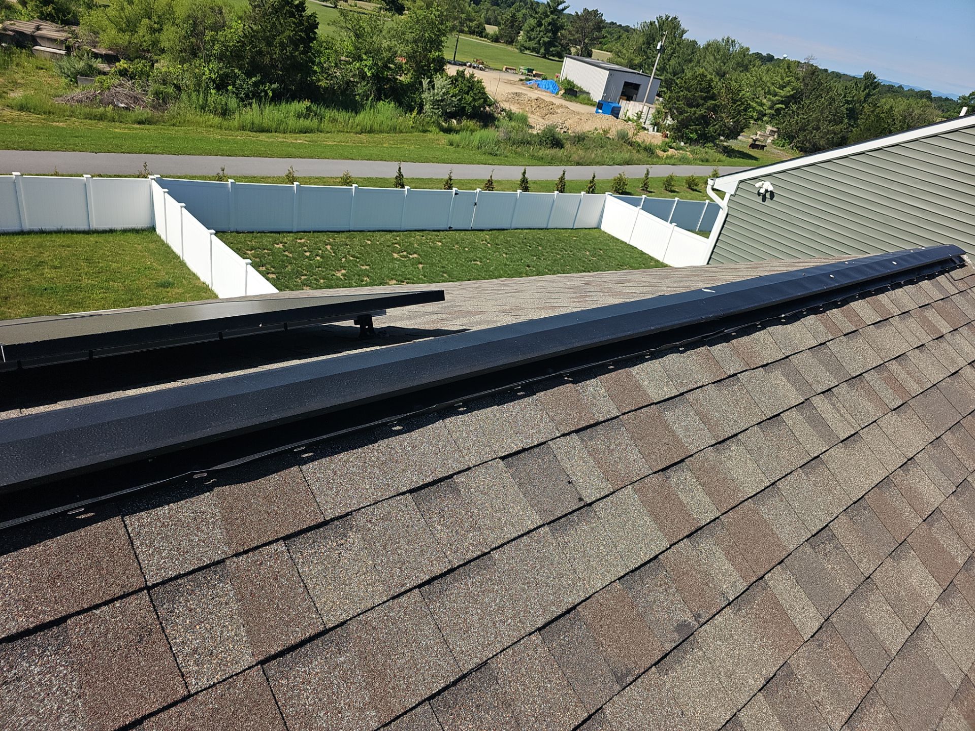 Roof Repair - Ridge Vent and Vent Flashing Boot Replacement by Winchester Roofing