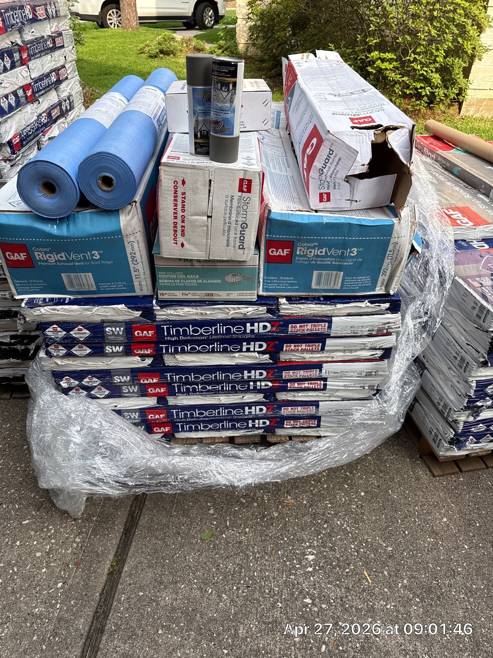 GAF HDZ - Weathered Wood by Elite Roofing LLC