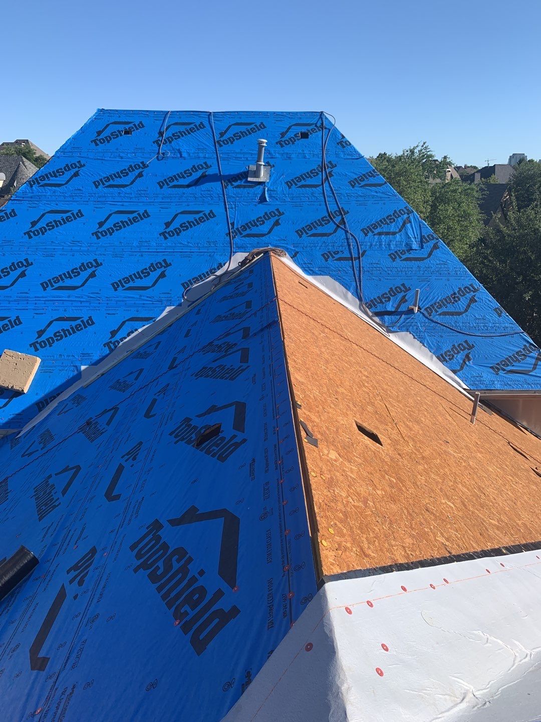 Residential Roof Replacement using GAF products in Frisco Texas by Elite Roofing LLC