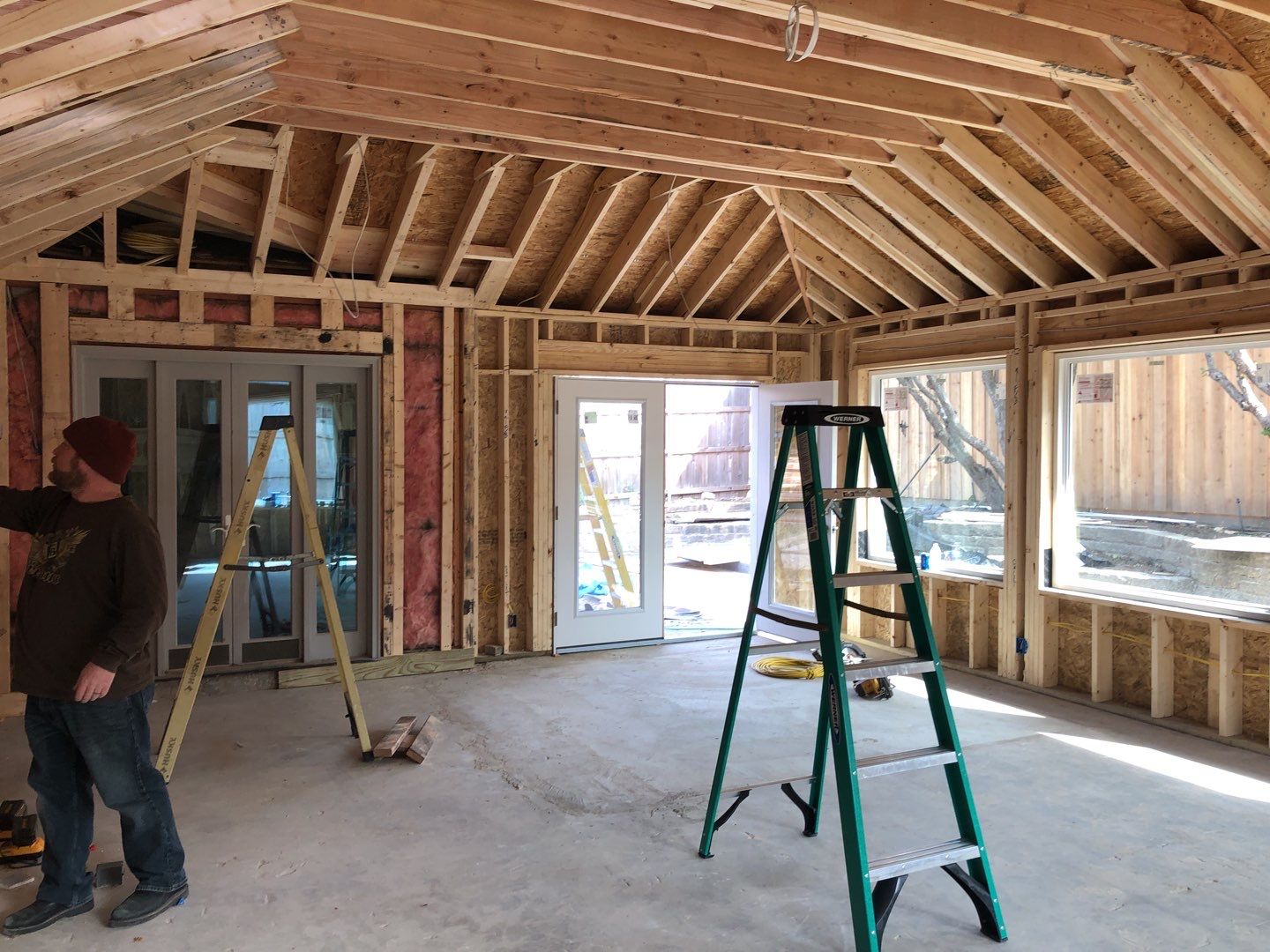 Enclosed Patio Remodel by First Out Roofing 