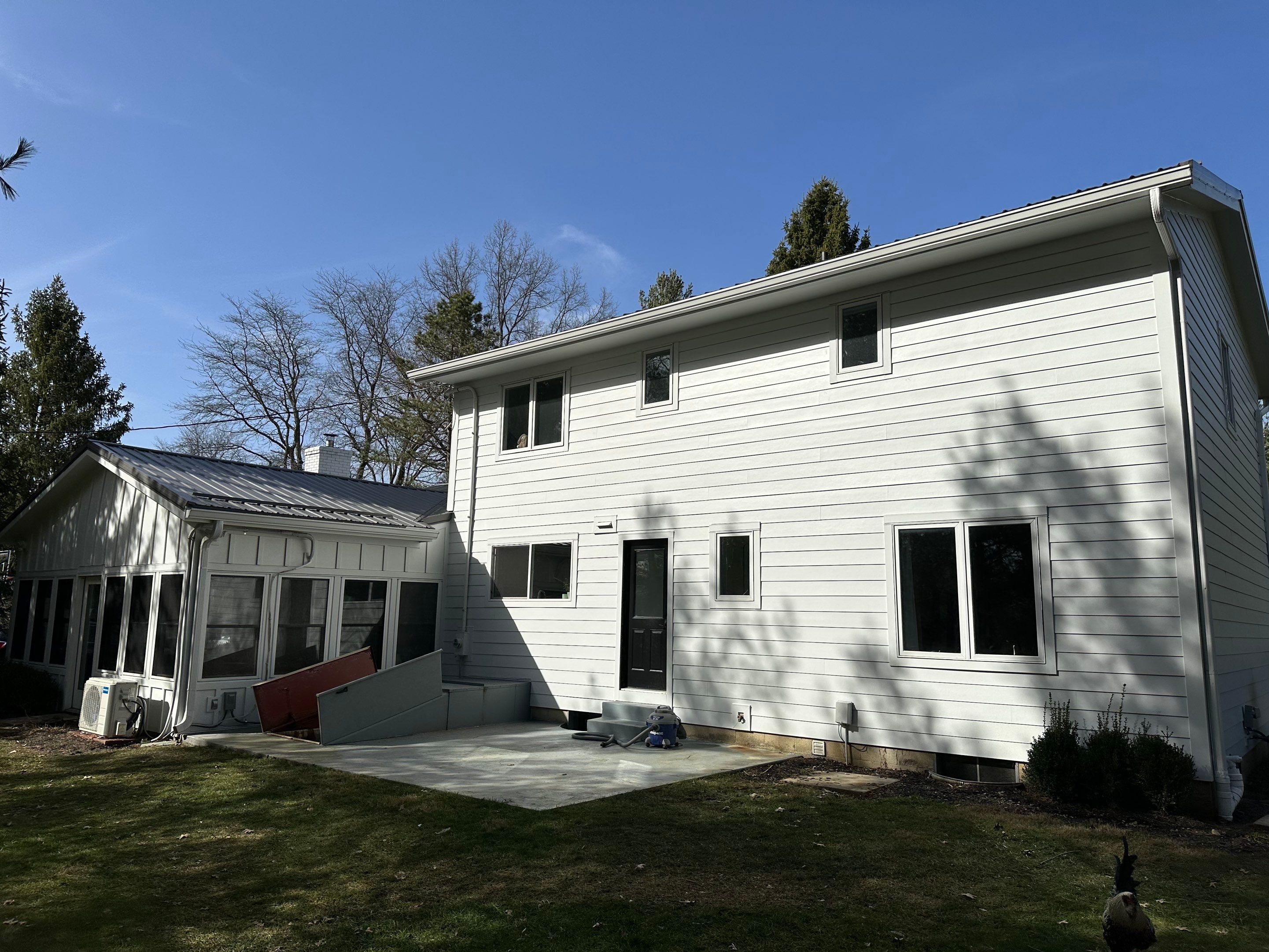 James Hardie Siding installation in New Albany by Best Exteriors Inc