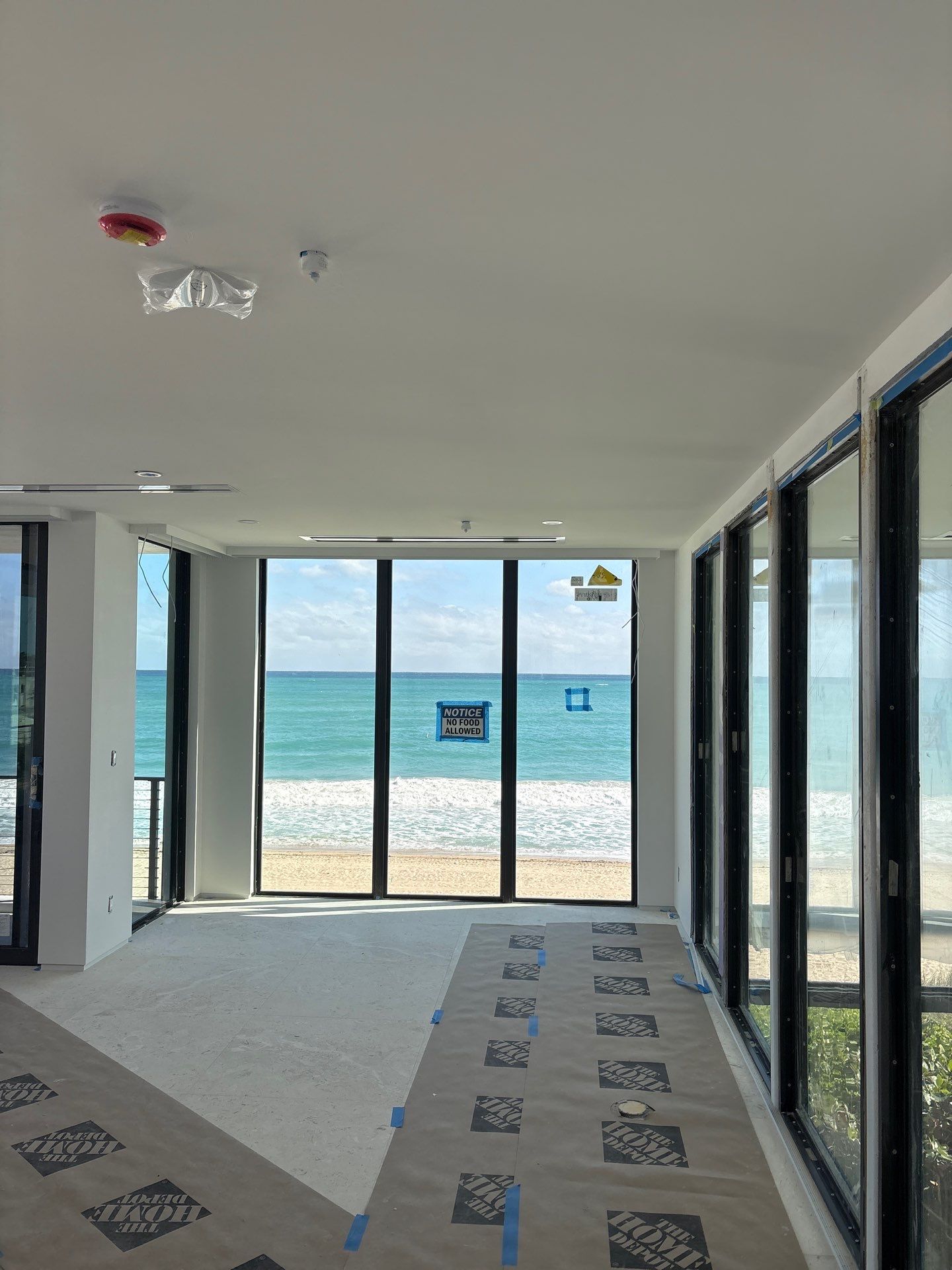Oceanfront New Home Painting by John “The Greek” Painting