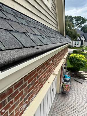 Turtle Shell gutter protection installation in St. Charles, IL 60174, photograph 32