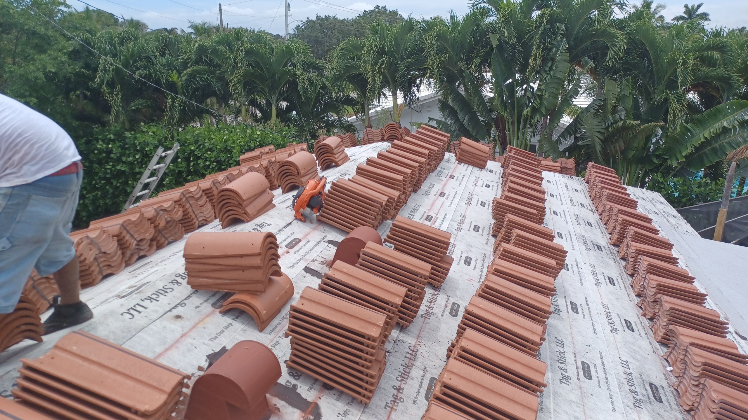Residential Roofing Installation using Eagle Roofing Tile by BLUES BROTHERS ROOFING