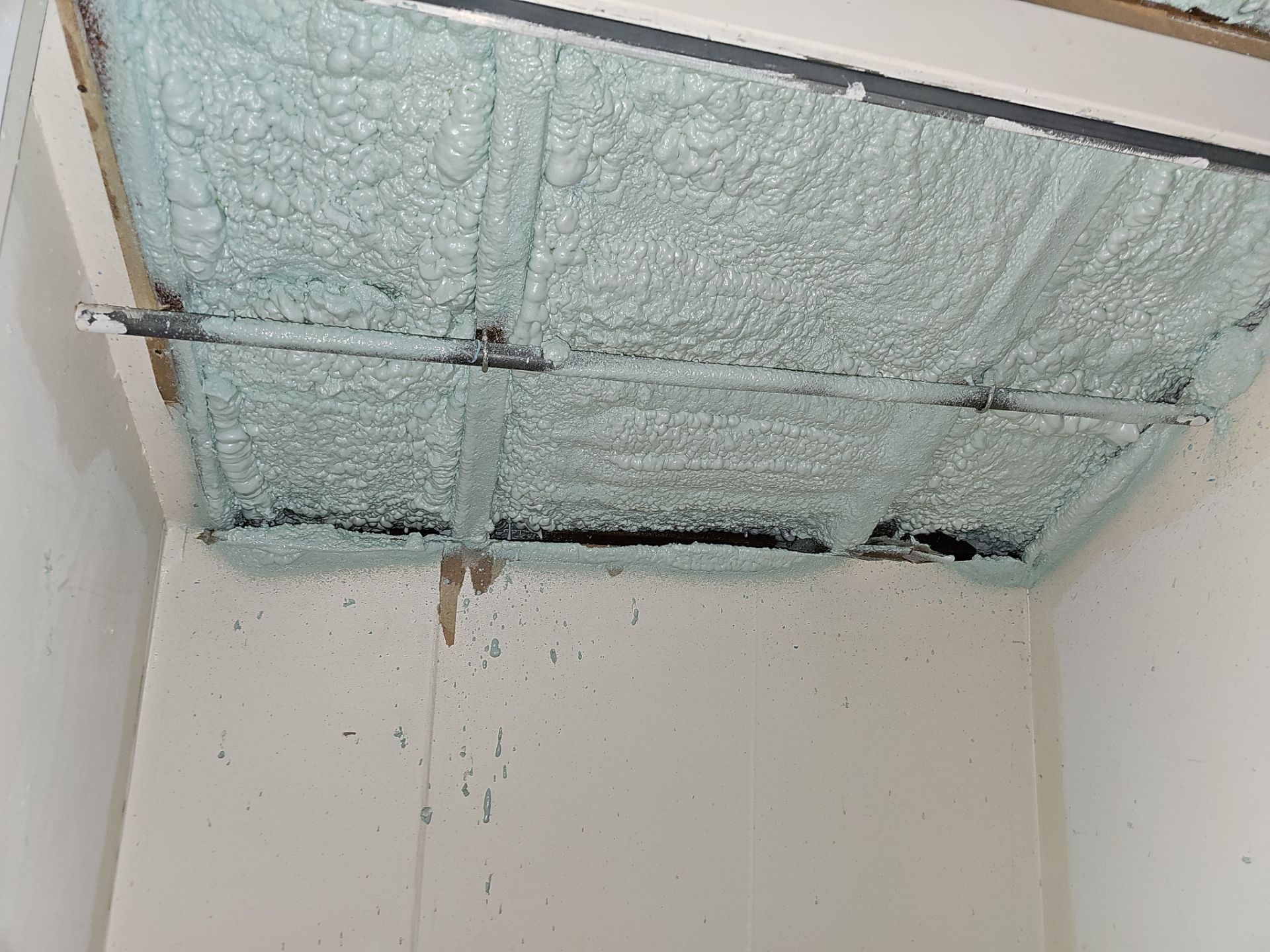 Attic Insulation using open cell spray foam by NYS Foam & Energy