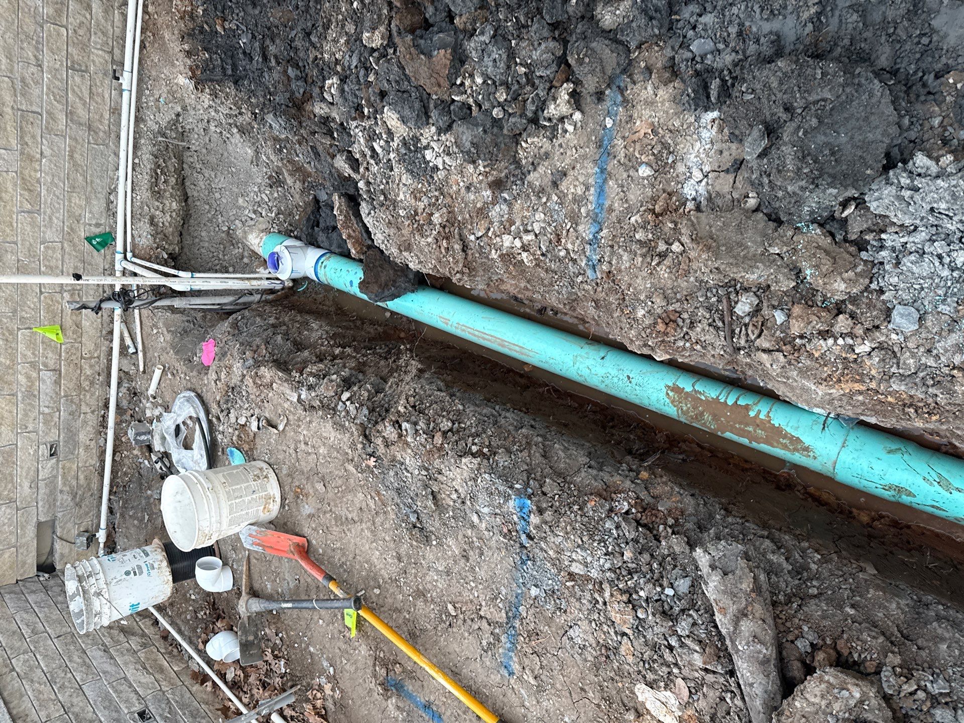 Project in Bixby, OK New construction  by BA Lawns and Landscaping LLC 