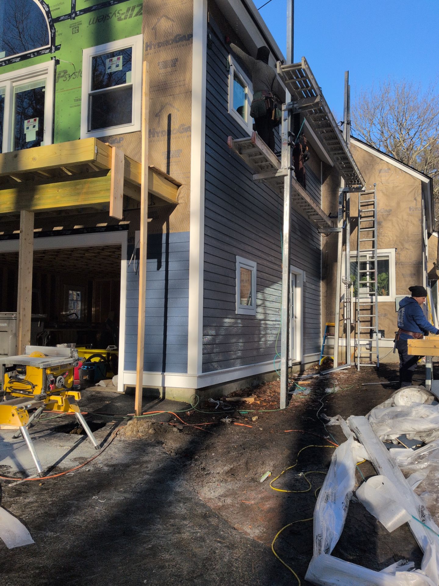 Custom ADU Construction with Vaulted In-Law Suite – LP SmartSide®, ZIP System® & Harvey® Windows by Sensible Home Solutions