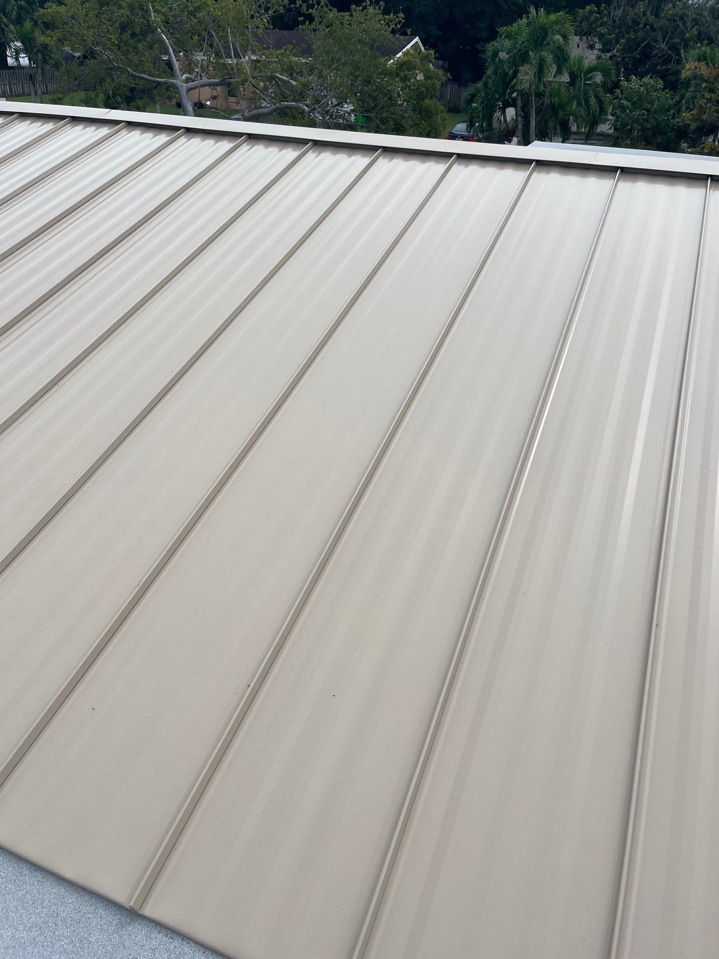 Sandstone Standing Seam by Reimagine Roofing