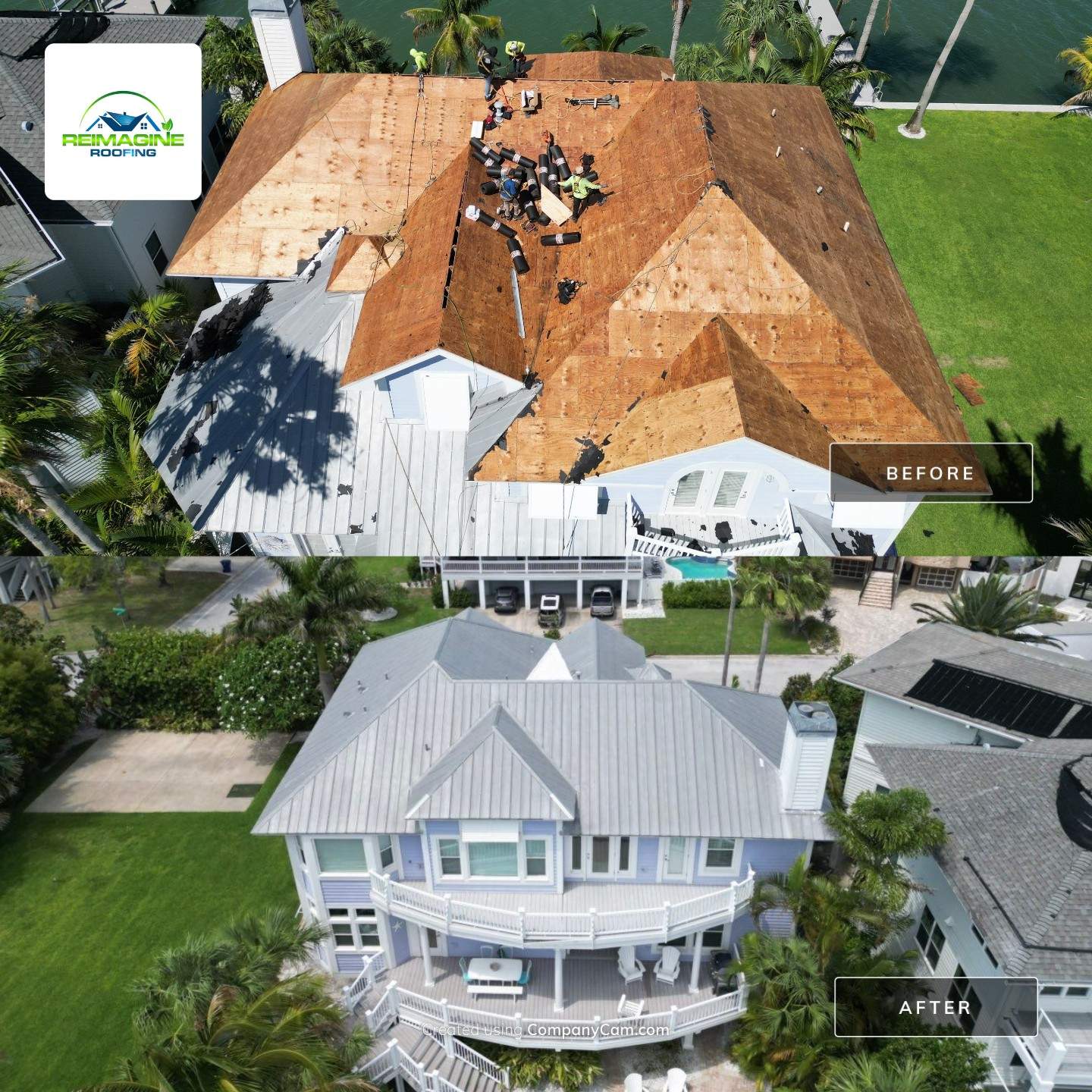 Dove Gray Standing Seam by Reimagine Roofing