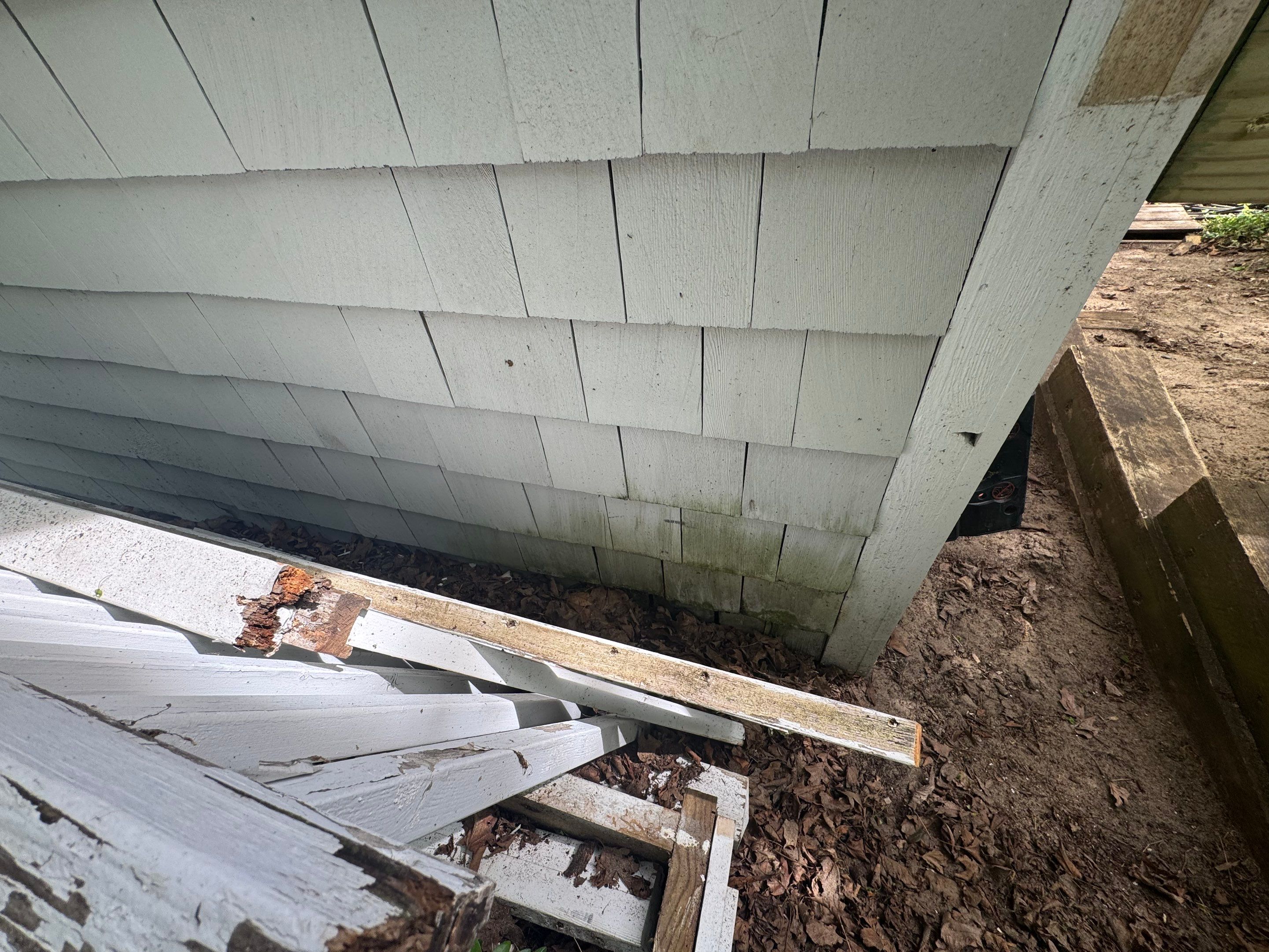 Lakefront Deck Pressure Washing, Exterior Wood Staining, and Painting in West Olive MI by Gordon Painting