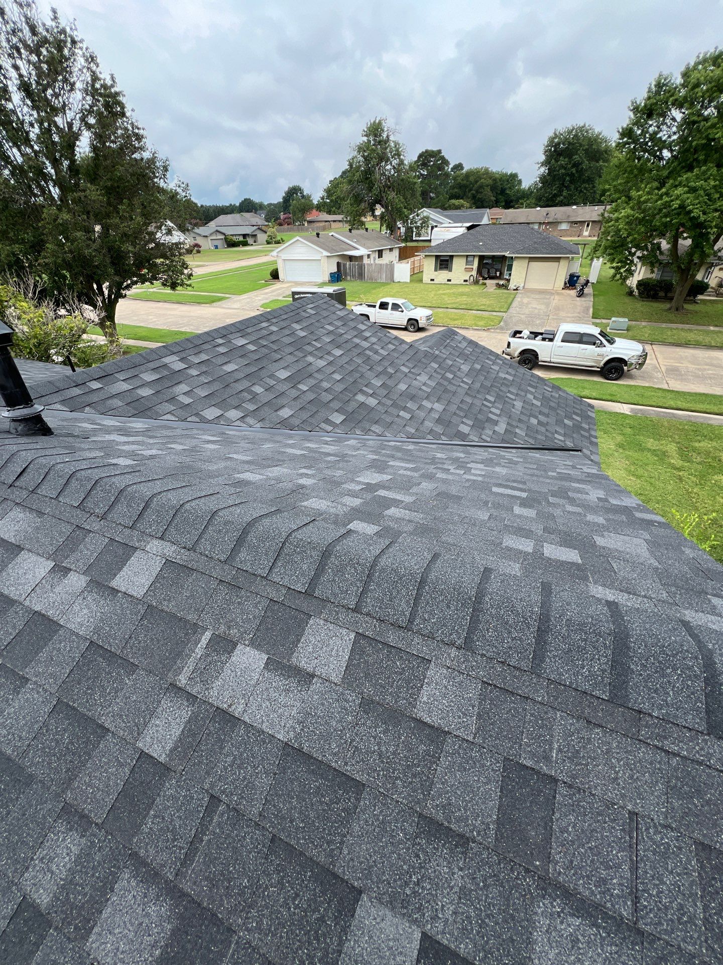 Onyx Black & Black W Valley Metal!  by In & Out Construction & Remodeling, LLC