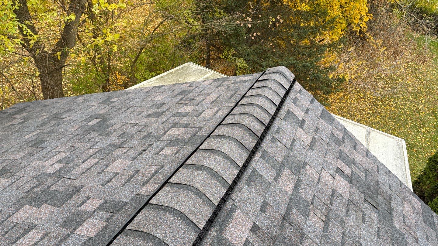 Roof Replacement using Owens Corning Midnight Plum by 180 Contractors