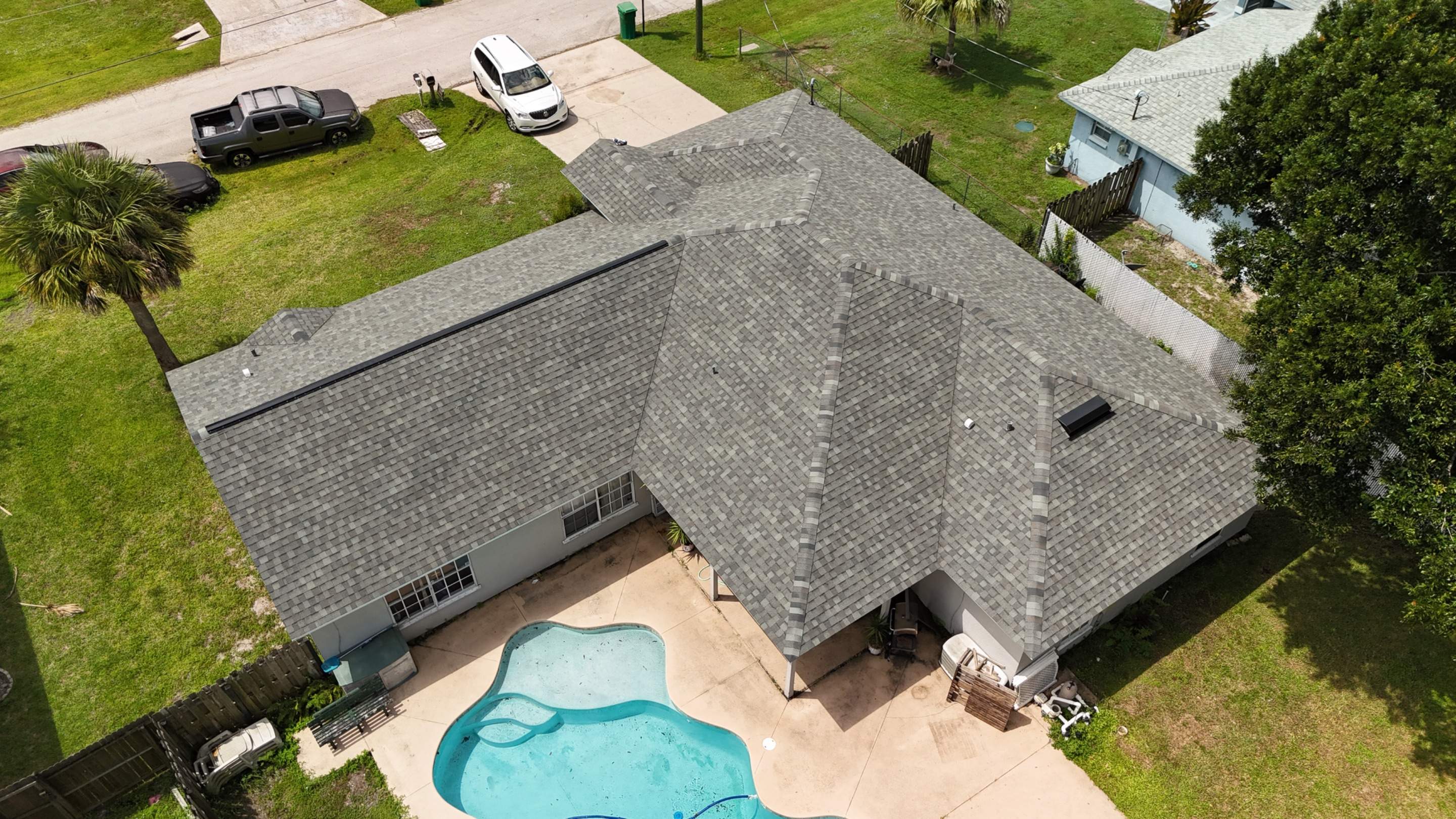 Port St. John Roof Replacement Featuring Tamko Titan Oxford Gray Shingles by Wiedmann Construction & Roofing