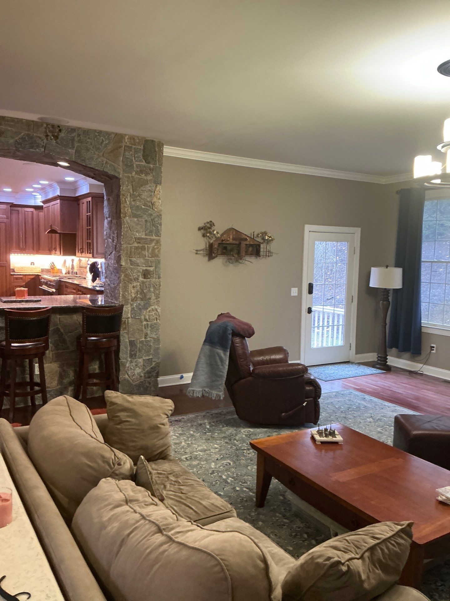 Full Interior Painting and Drywall Restoration in Bedford, New Hampshire by The Persnickety Painters