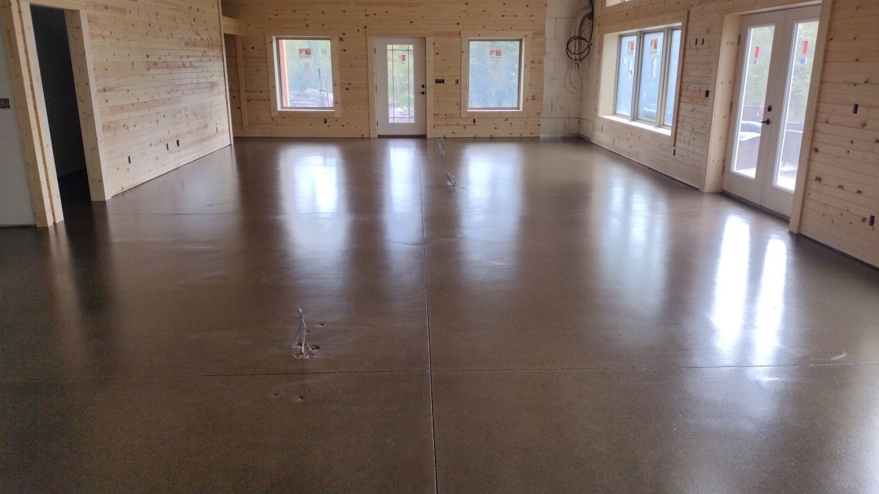 Stunning Residential Grind and Clear by Revival Concrete Coatings