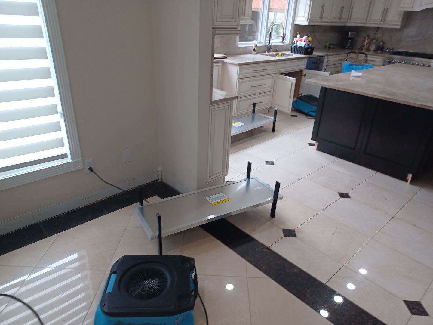 Project in West Bloomfield Township by EzDry Water Mitigation & Property Restoration