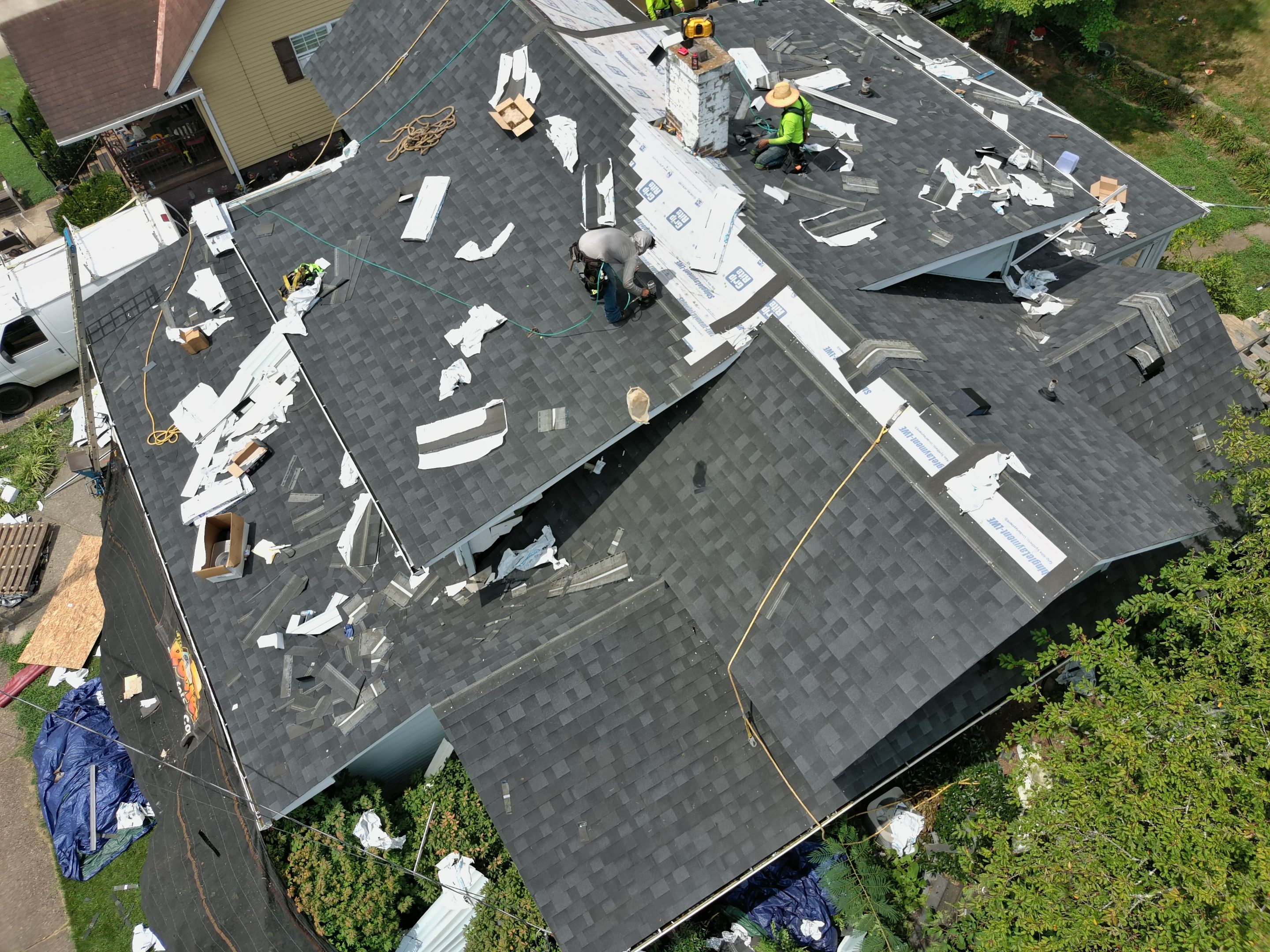 IKO Dynasty Granite Black Roof Replacement – Nitro WV by Mr. Roofer