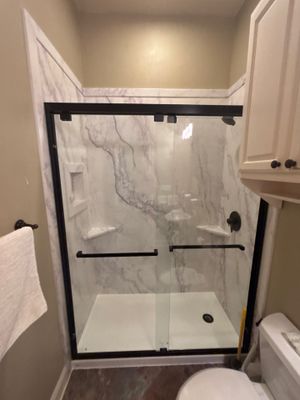 2 bathroom remodel in Elgin