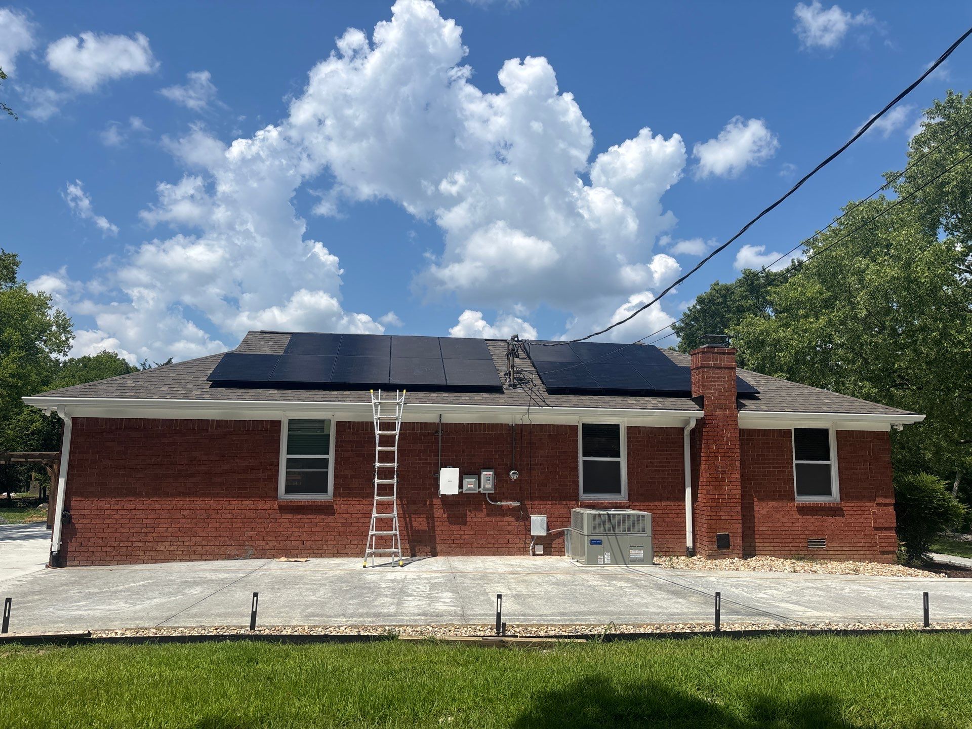 Project in Nashville by Green Wave Solar 