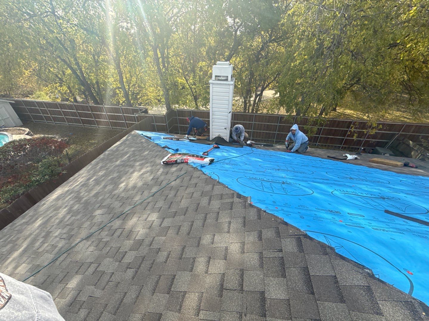 Project in Little Elm by 6D Roofing & Consulting, LLC