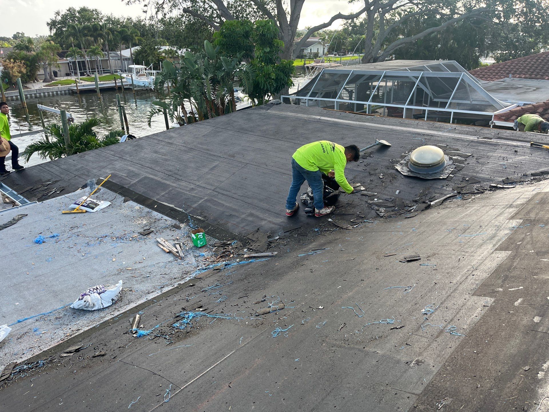 Project in St. Petersburg 33711 by Mitchell Roofing Company LLC 