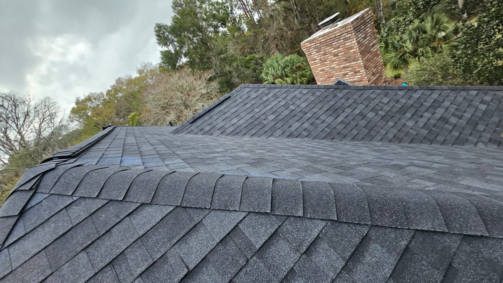 Large 60 sq reroof in Gainesville, FL by Brehm Roofing